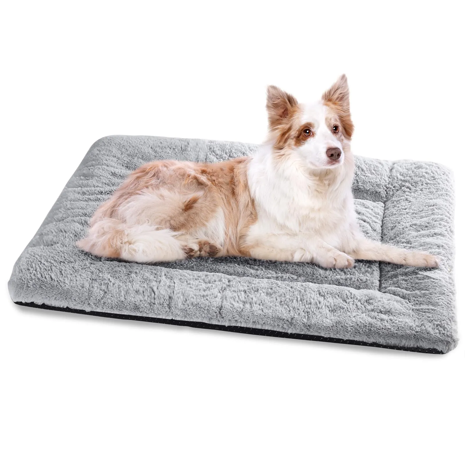 BaoDan Cuccia Cane Interno Taglia Grande, Cuscino Lavabile, 106x71 cm, Grigio - immagine 1