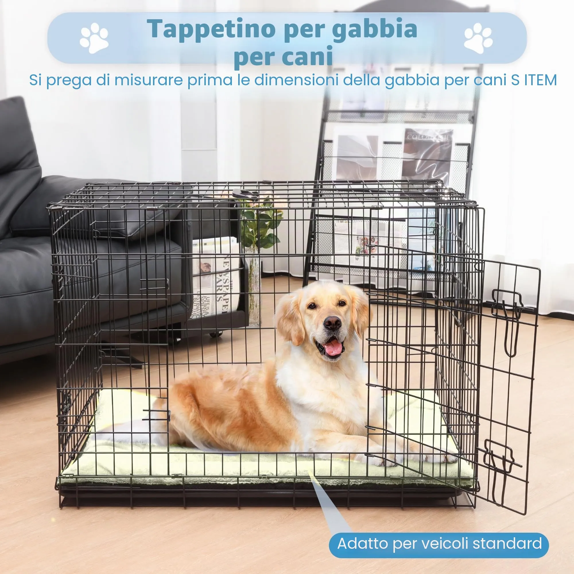 BaoDan Cuccia Cane Interno Taglia Grande, Cuscino 122x75 cm, Lavabile - immagine 5