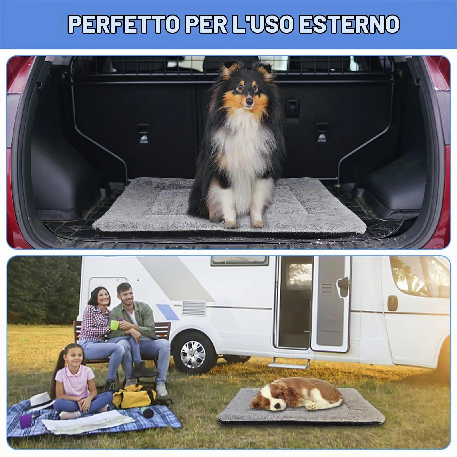 BaoDan Cuccia Cane Interno Taglia Grande, Cuscino Lavabile, 90x60 cm - immagine 8