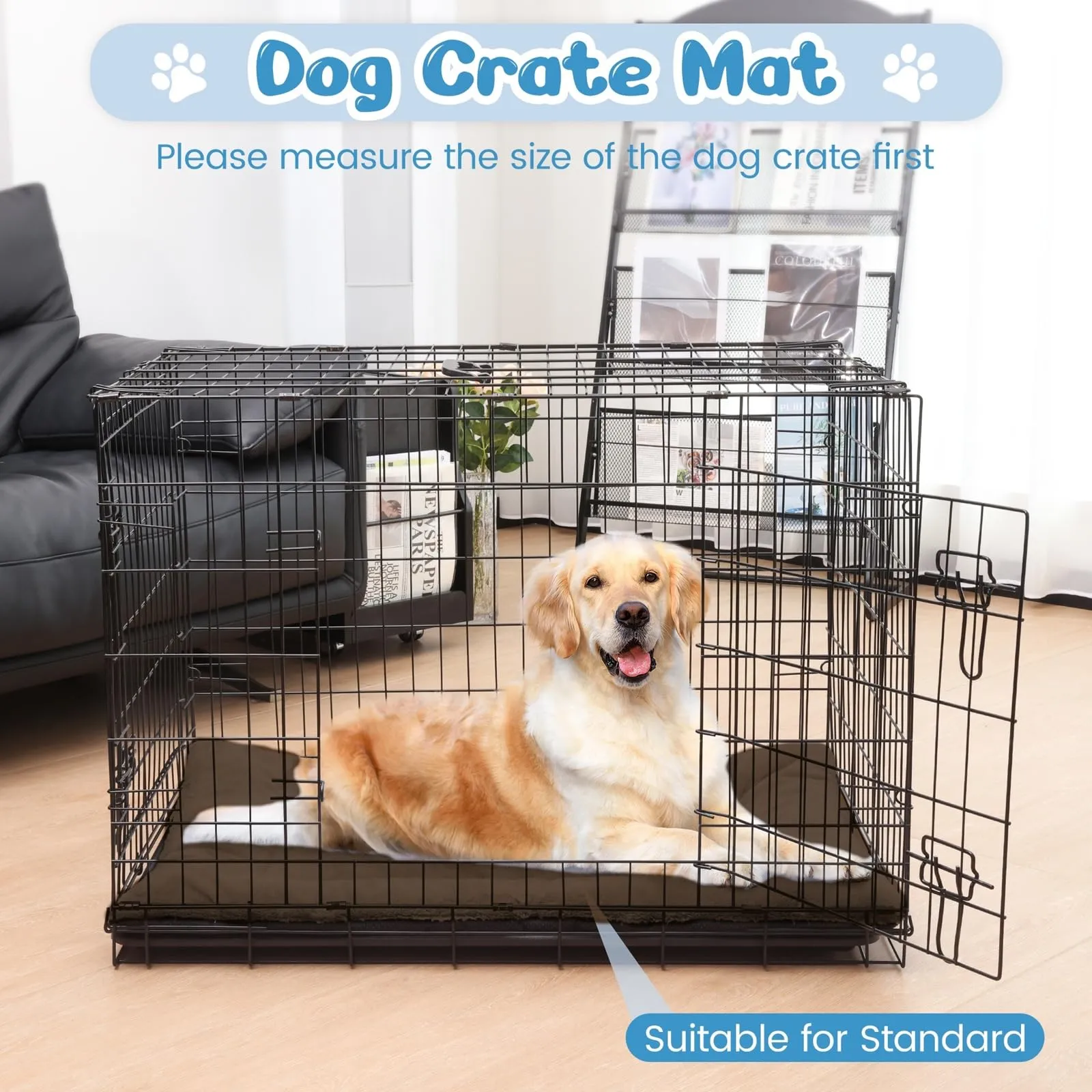 BaoDan Cuccia Cane Interno Taglia Grande, 122x75 cm Cuscino Cane Lavabile - immagine 6