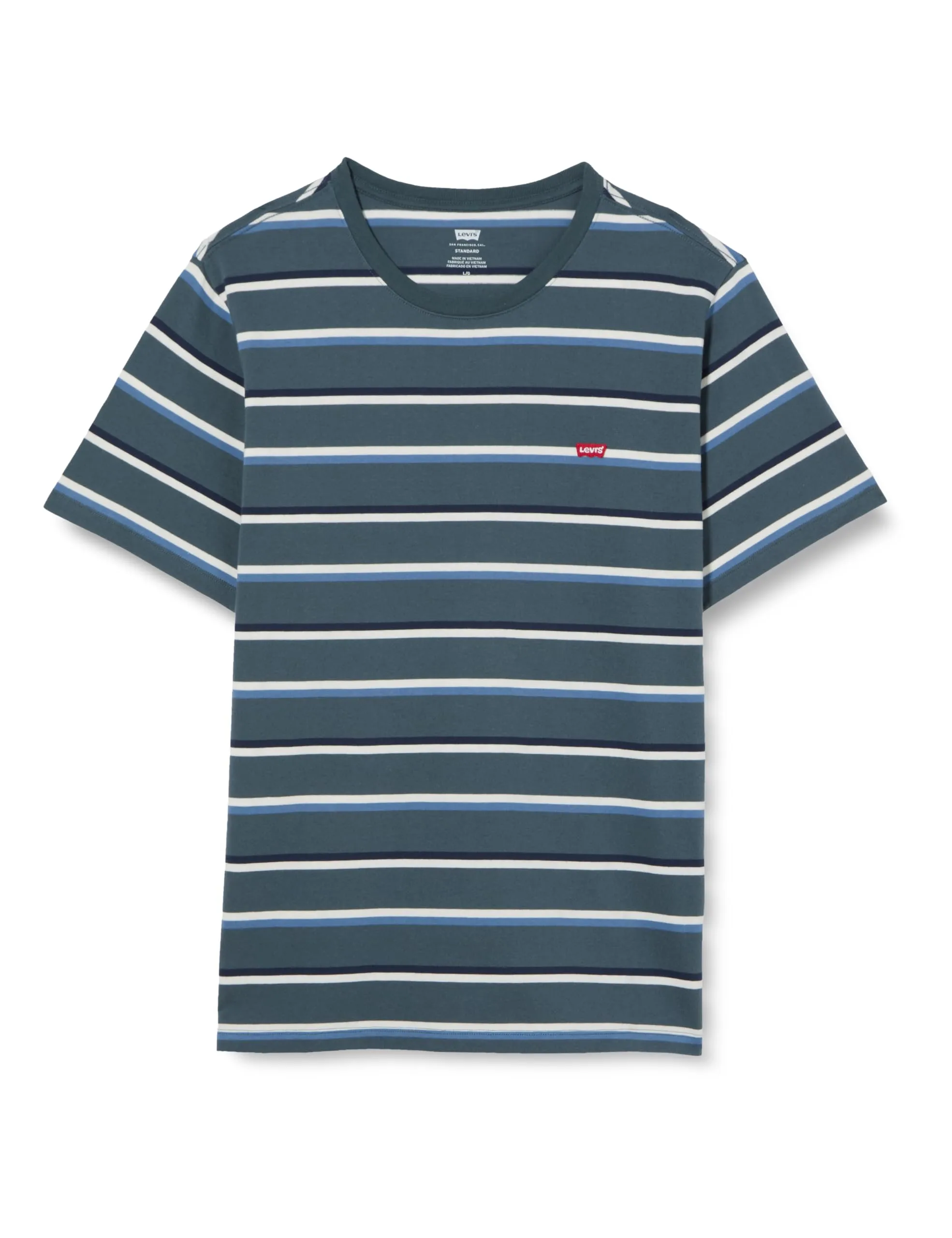 Levi's Original HM Tee Stan Stripe Moonlight Blue - immagine 1