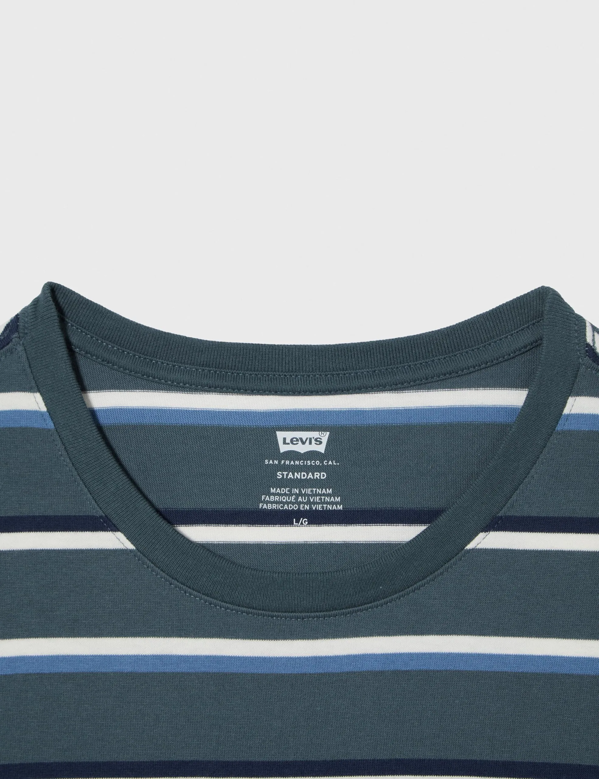 Levi's Original HM Tee Stan Stripe Moonlight Blue - immagine 4