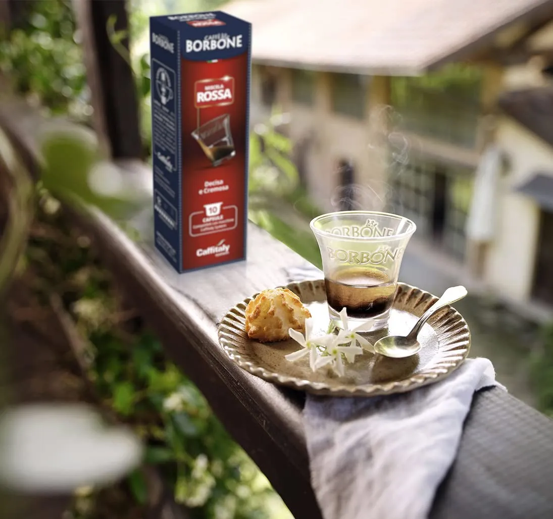 Caffè Borbone Miscela Rossa, 48 Capsule per Macchine Caffitaly - immagine 3