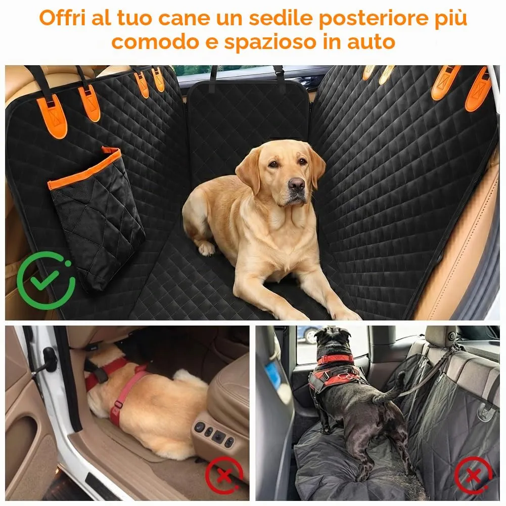 URAQT Coprisedile Auto per Cani, 135 x 45cm - immagine 5