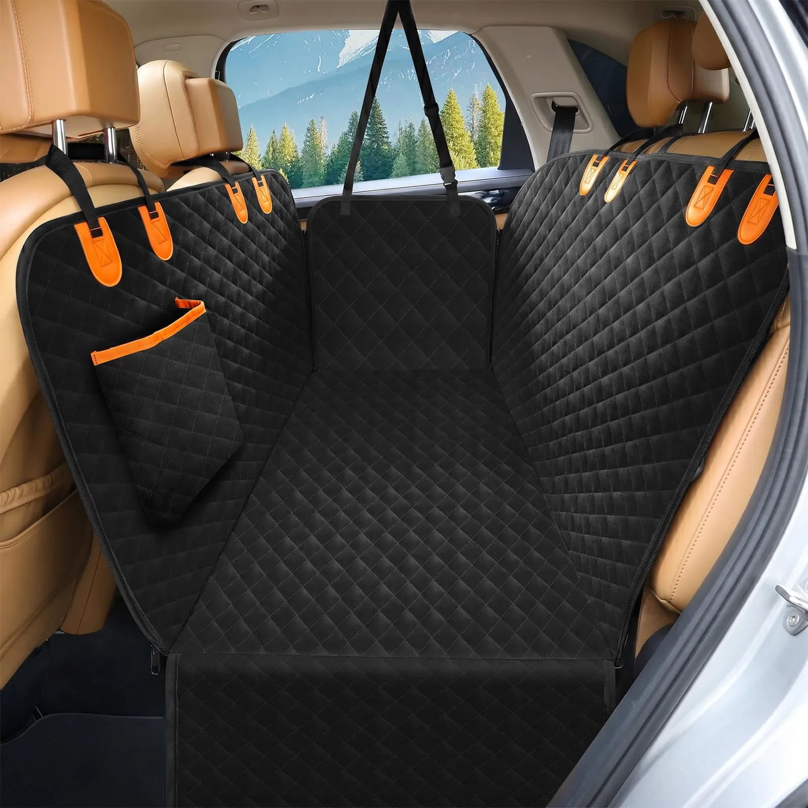 URAQT Coprisedile Auto per Cani, 135 x 45cm - immagine 8