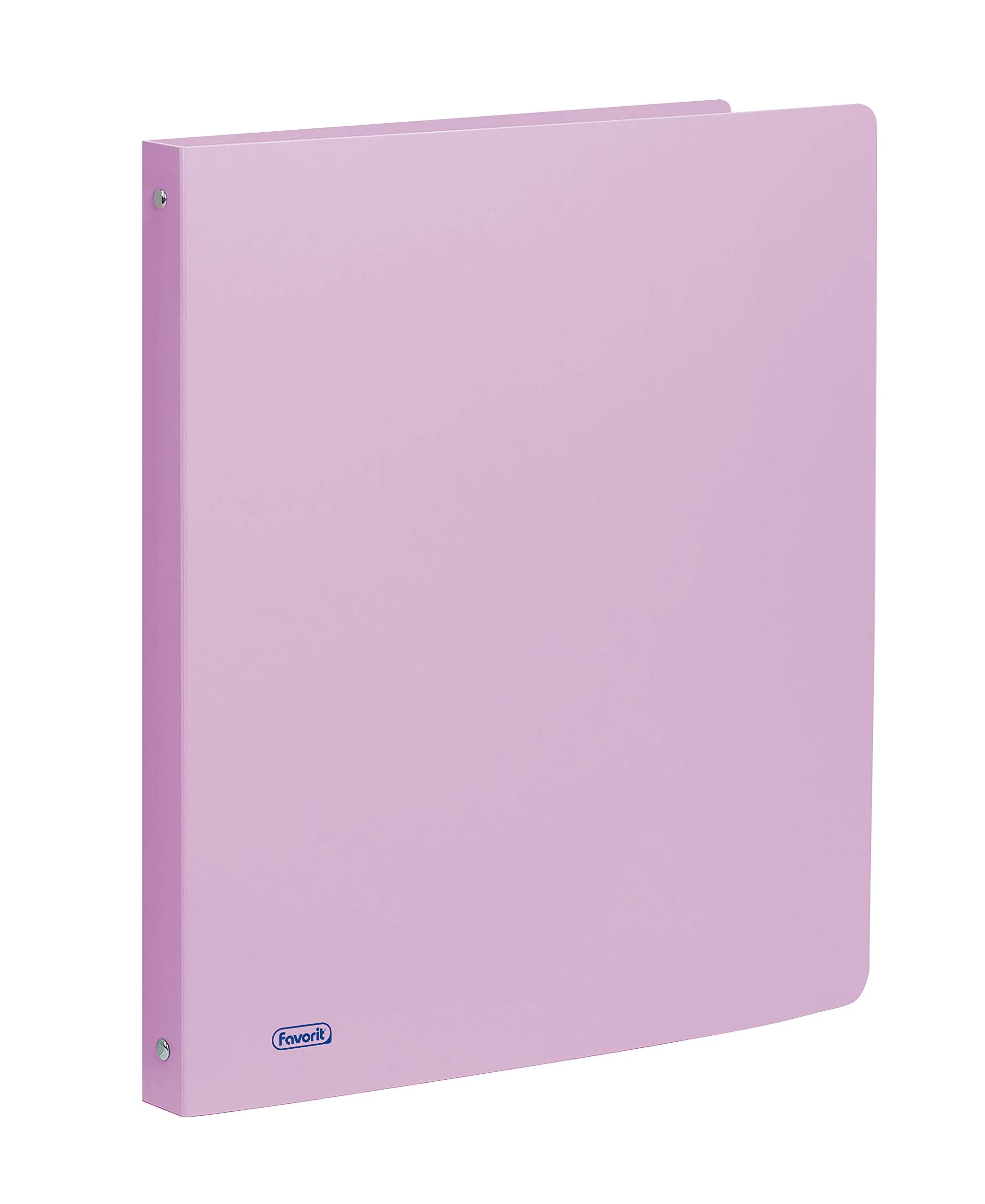 Favorit Raccoglitori A4 Lilla Pastello, PP 22x30cm, diametro 30 mm, Set da 4 - immagine 4