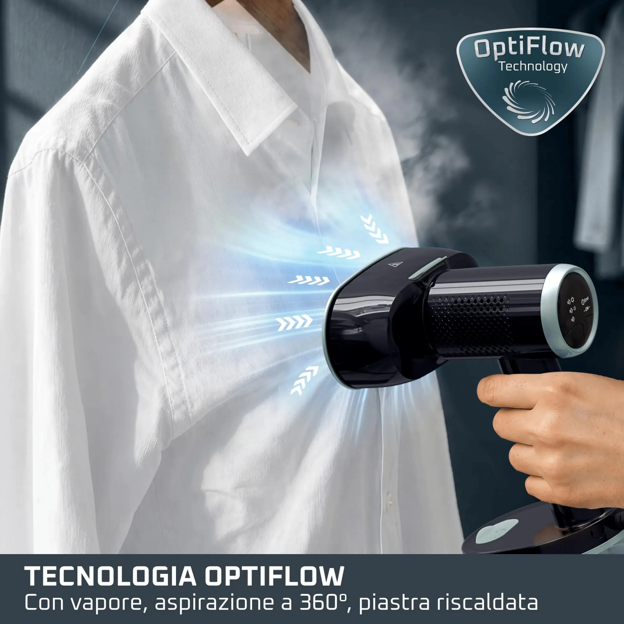Rowenta AeroSteam S Stiratore Verticale a Vapore DR9314F0 - immagine 3