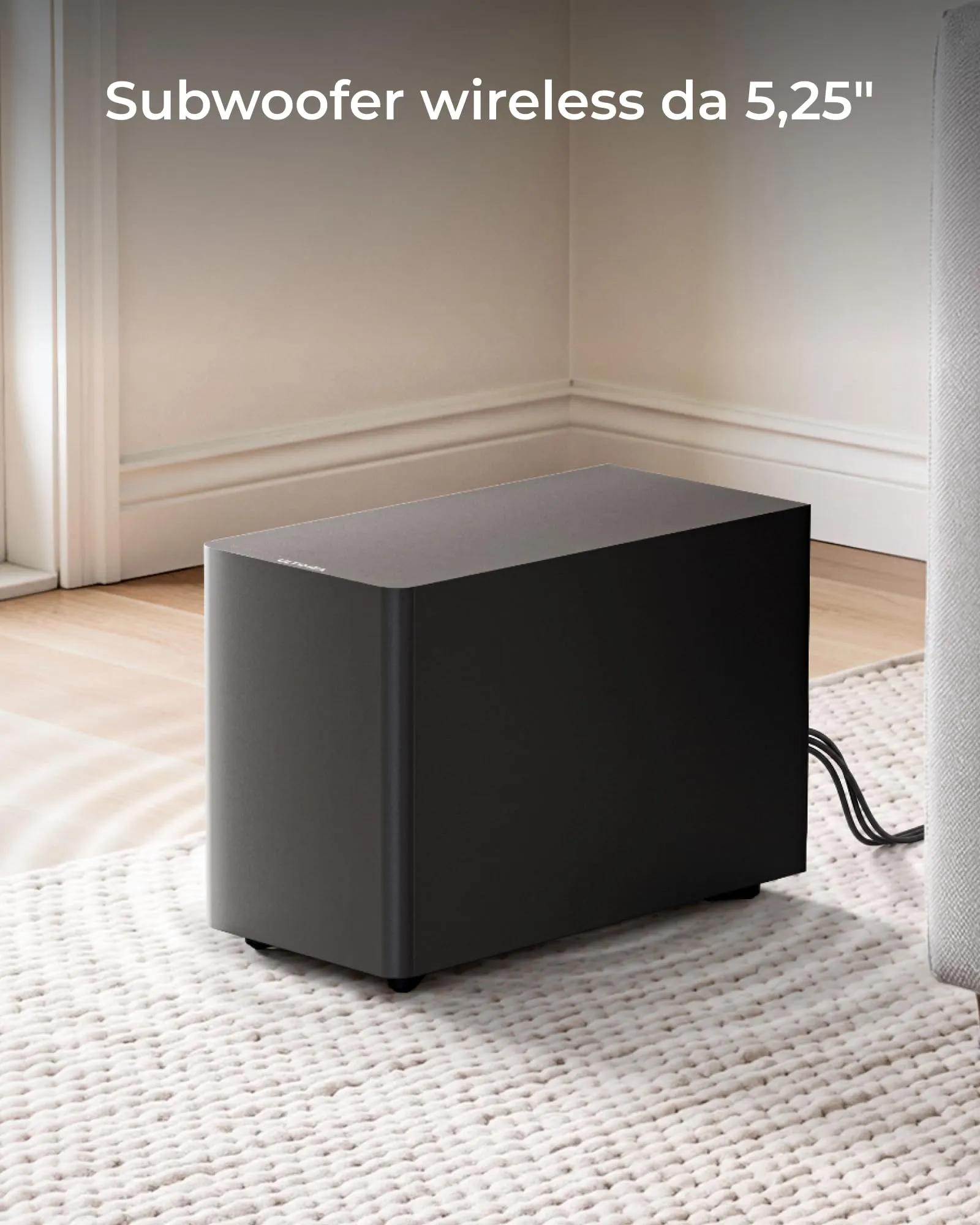 ULTIMEA Poseidon M80 Soundbar 5.1 con Dolby Atmos e Subwoofer Wireless - immagine 3