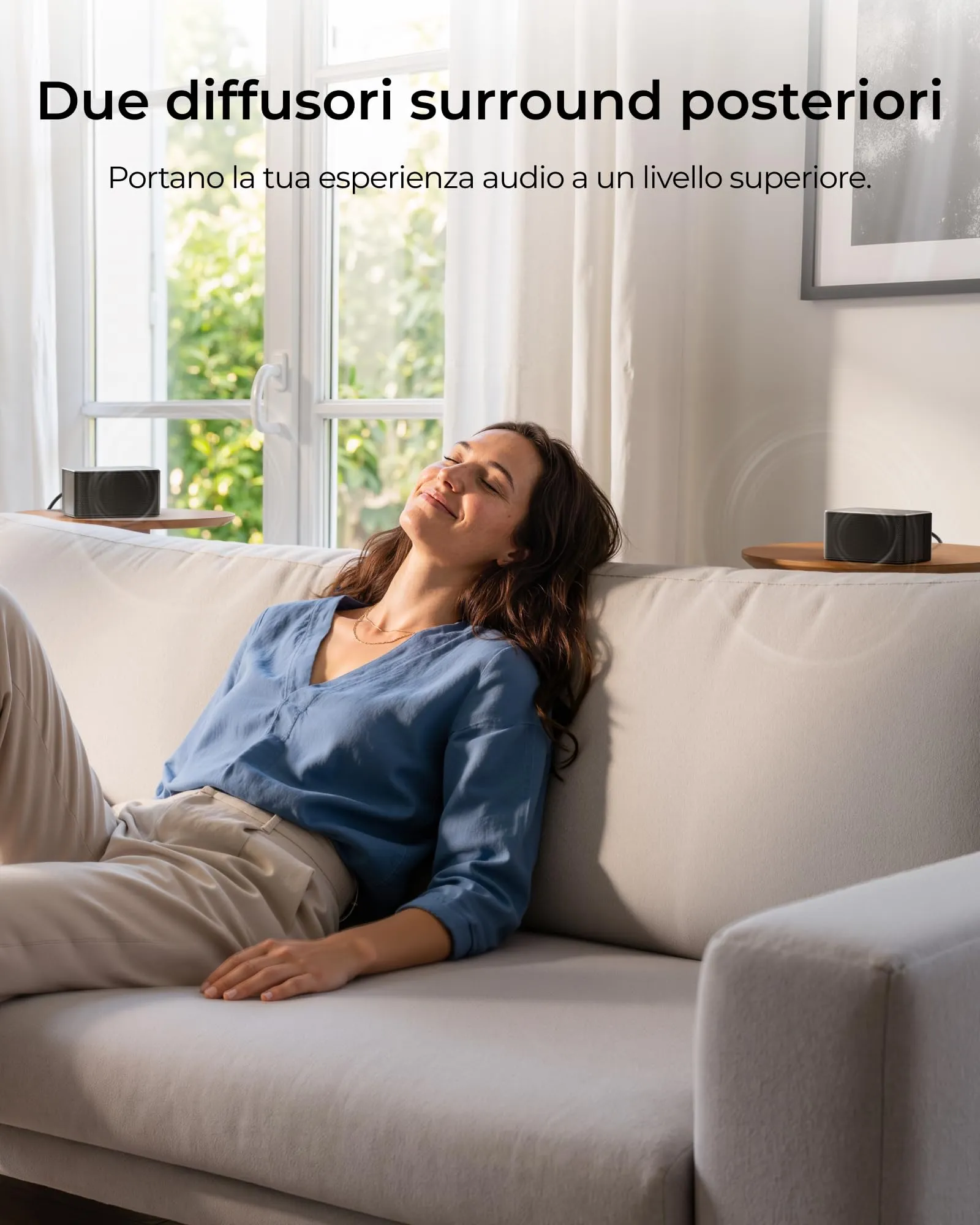 ULTIMEA Poseidon M80 Soundbar 5.1 con Dolby Atmos e Subwoofer Wireless - immagine 4