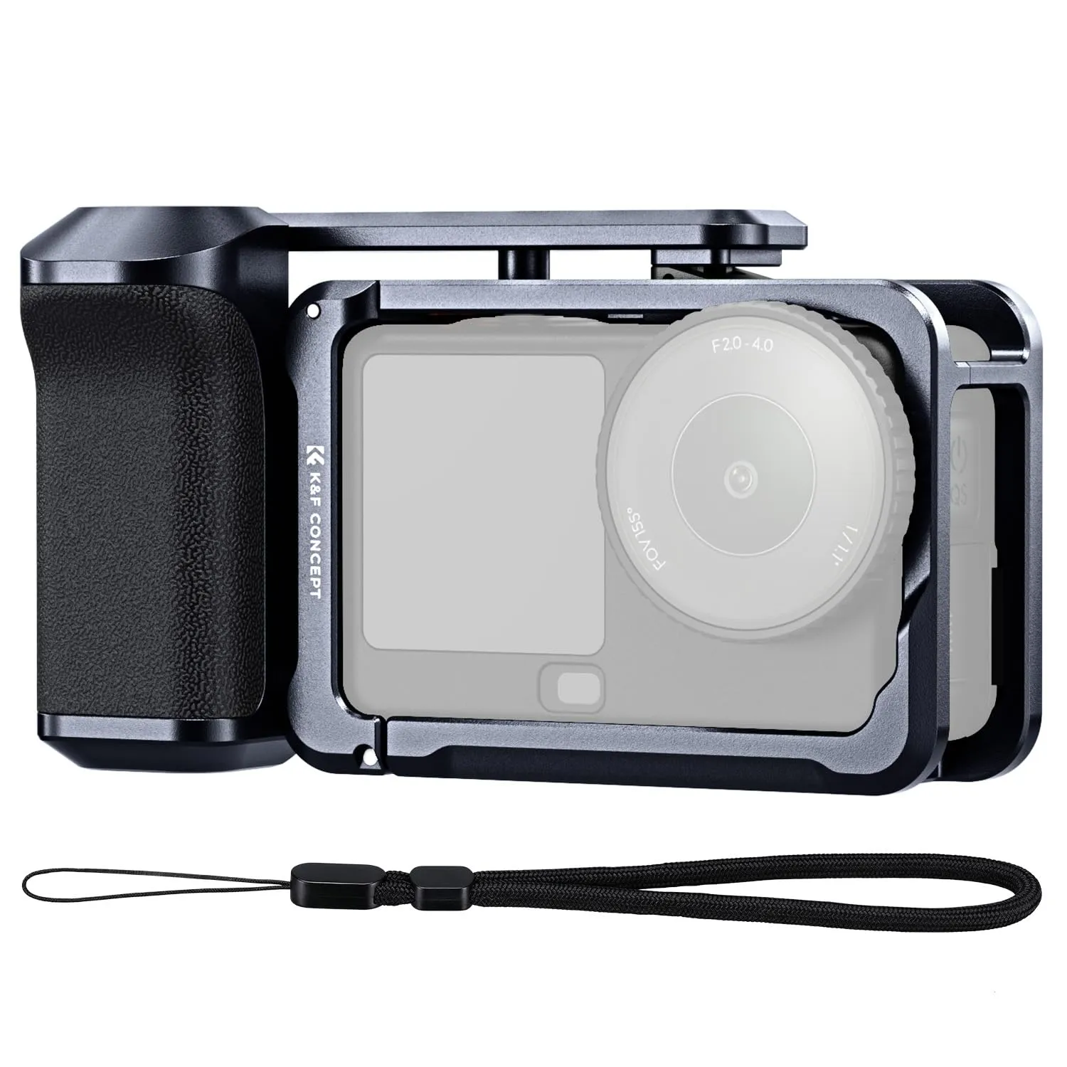 K&F CONCEPT Gabbia leggera con fissaggio magnetico per DJI Osmo Action 6 - immagine 1