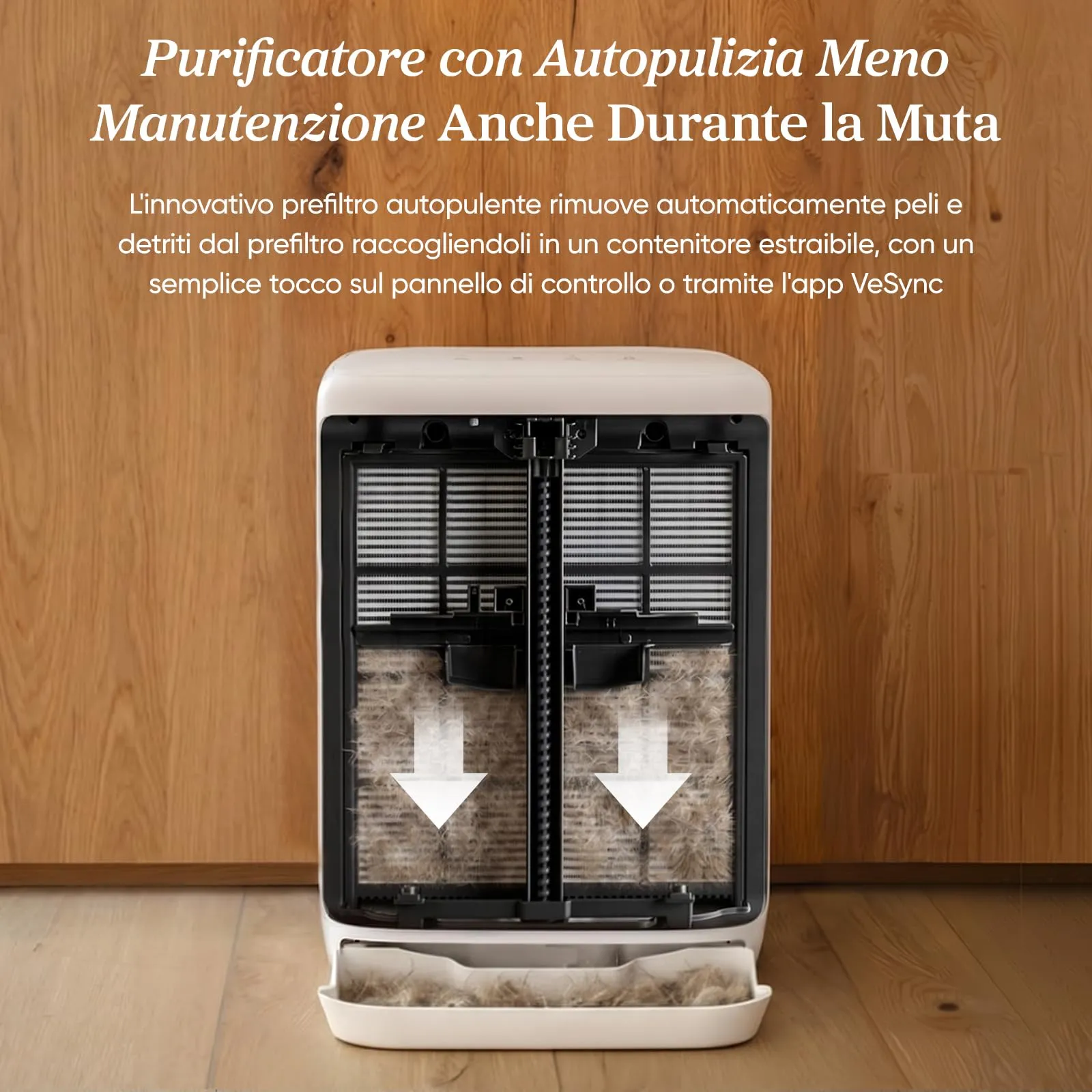 Levoit Vital Pet Pro Purificatore d'Aria per Animali Domestici LAP-P501S, fino a 53m² - immagine 6