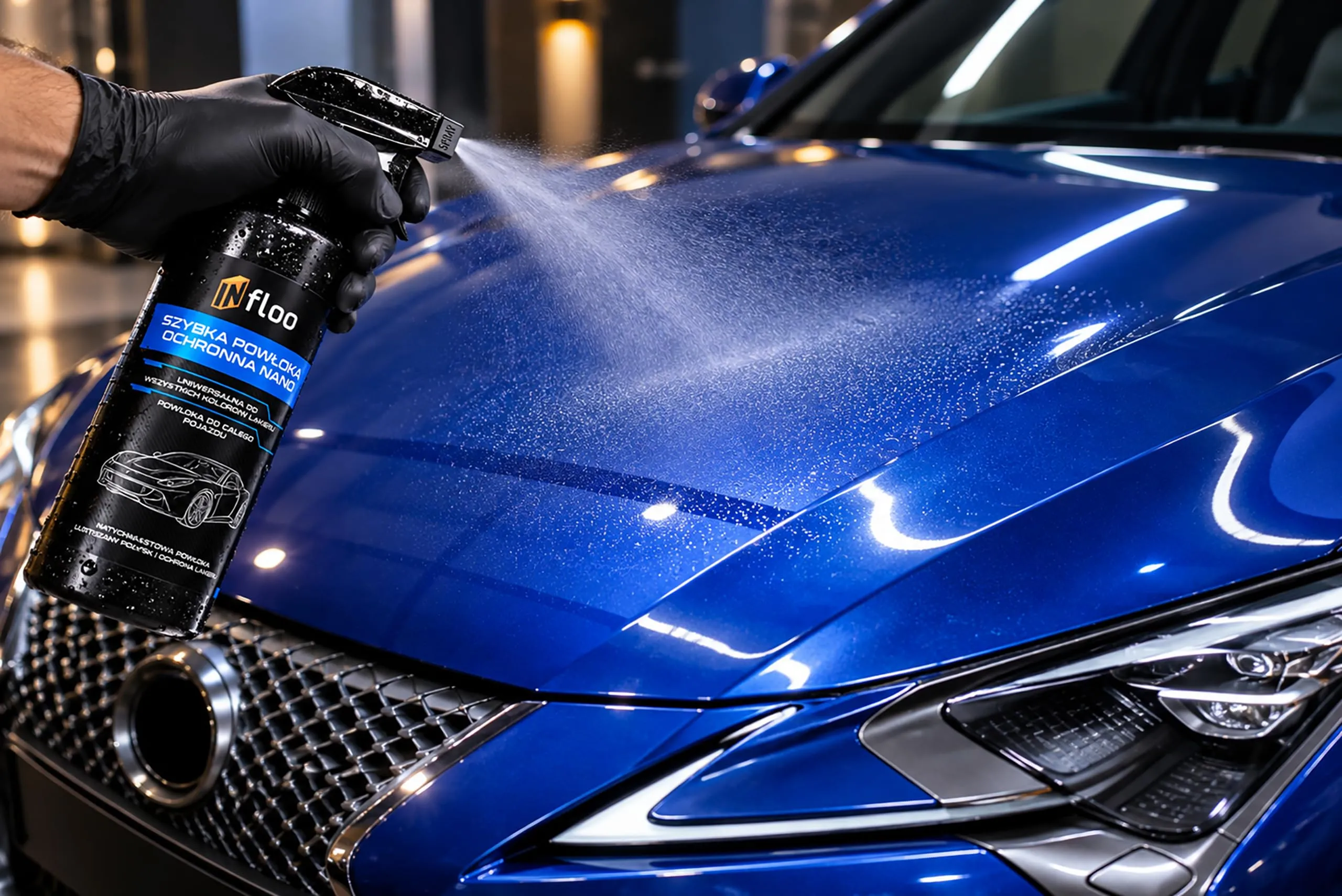 INfloo Nano Protezione Vernice Auto, Quick Detailer, 500 ml - immagine 11