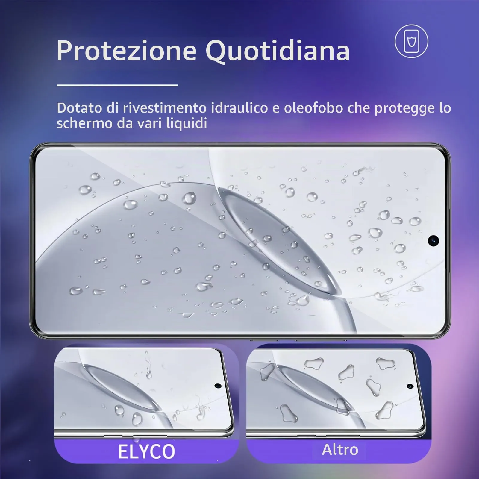 ELYCO Vetro Temperato per Realme 16 Pro Plus 5G, 2+2 Pezzi - immagine 2