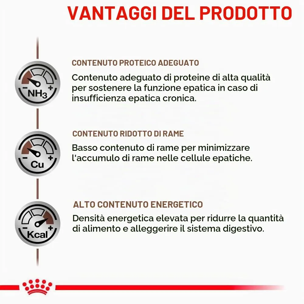Royal Canin Veterinary Hepatic Alimento Dietetico Completo per Cani Adulti, 1.5 kg - immagine 6