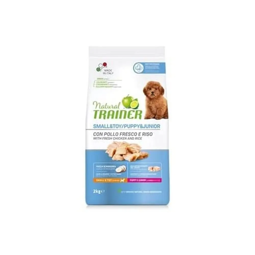 Trainer Natural Cibo per Cani Small & Toy Puppy & Junior Pollo 2 kg - immagine 1
