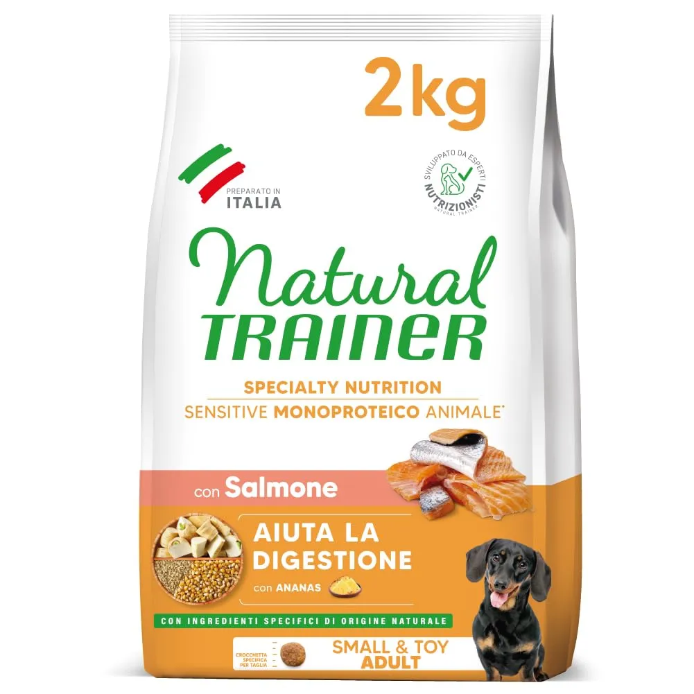 Trainer Natural Sensitive No Gluten Puppy & Junior Dog Food with Salmon - 2kg - immagine 1