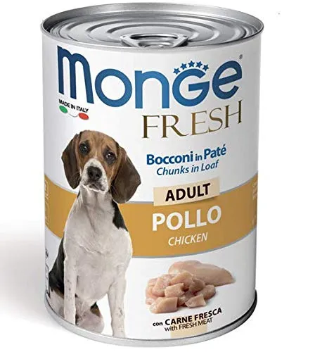 Monge Cibo per cani Fresh Adult Natural Superpremium, 20 scatolette da 400 gr - immagine 4
