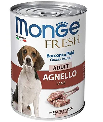 Monge Cibo per cani Fresh Adult Natural Superpremium, 20 scatolette da 400 gr - immagine 6