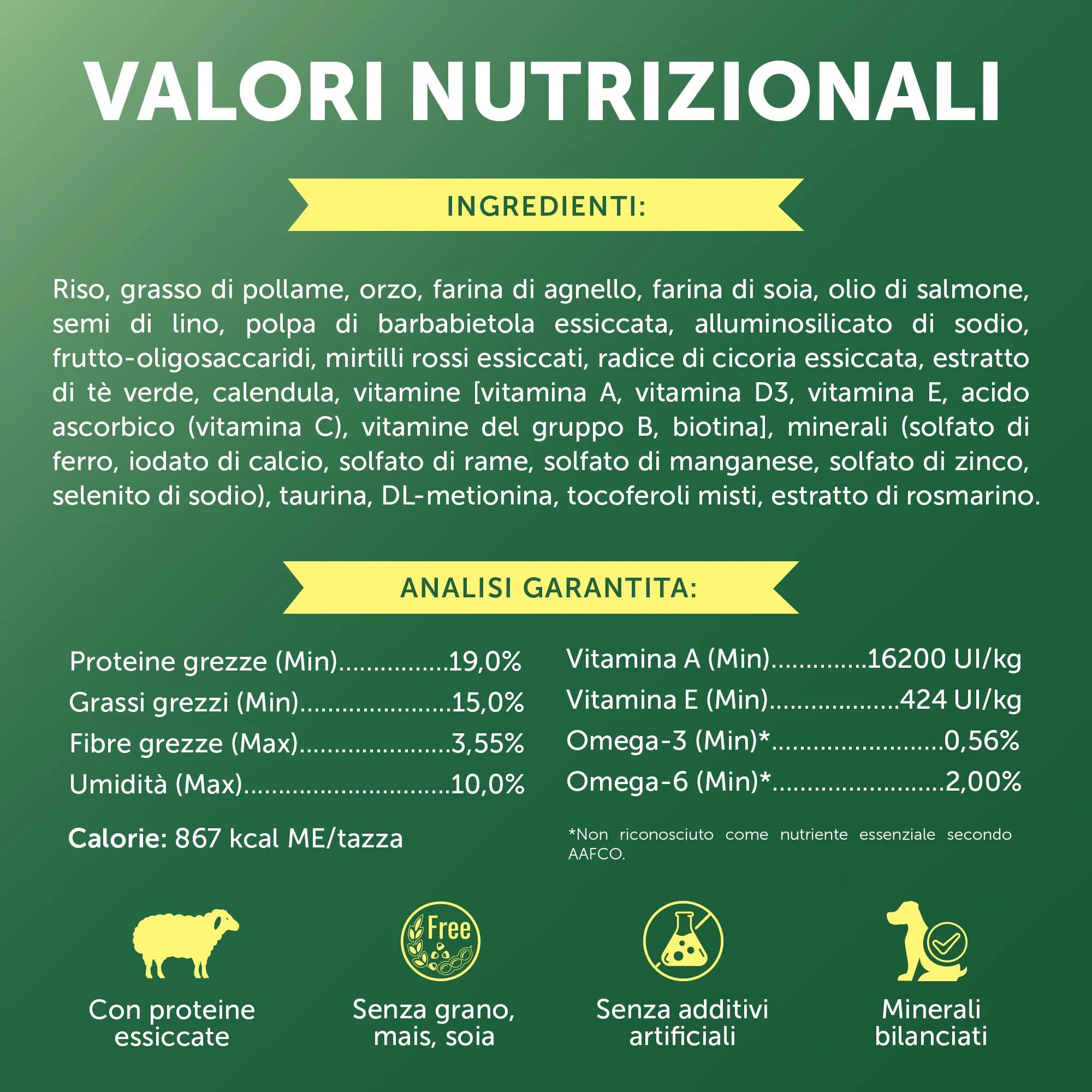 Nature's Protection Superior Care White Dogs Cibo Secco Ipoallergenico per Cani Adulti di Taglia Piccola, Agnello e Riso, 1.5 kg - immagine 9