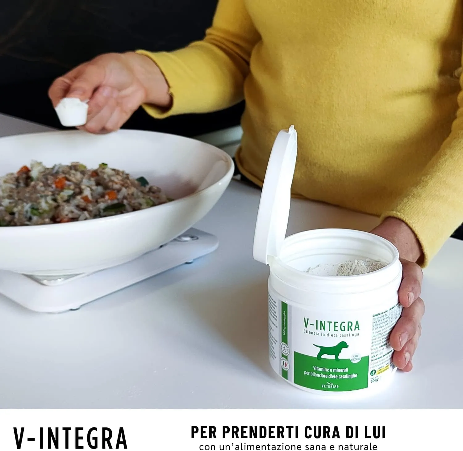 V-INTEGRA Cane Cucciolo Integratore Multivitaminico 500g - immagine 5