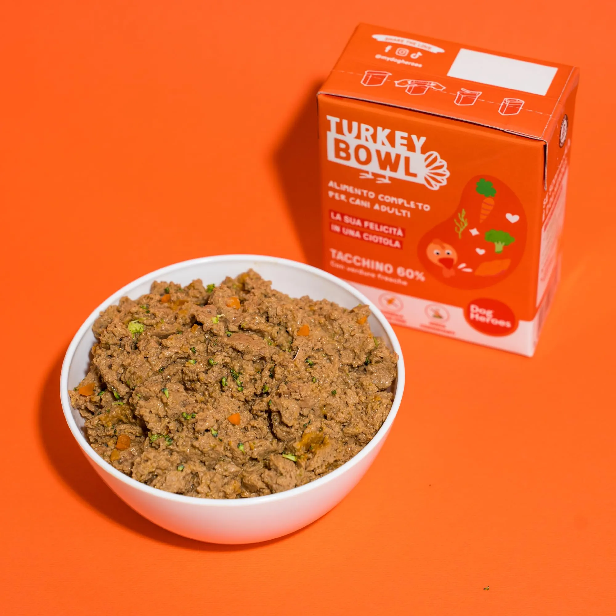 Dog Heroes Cibo Umido per Cani Tacchino (60%), 36x390g - immagine 6