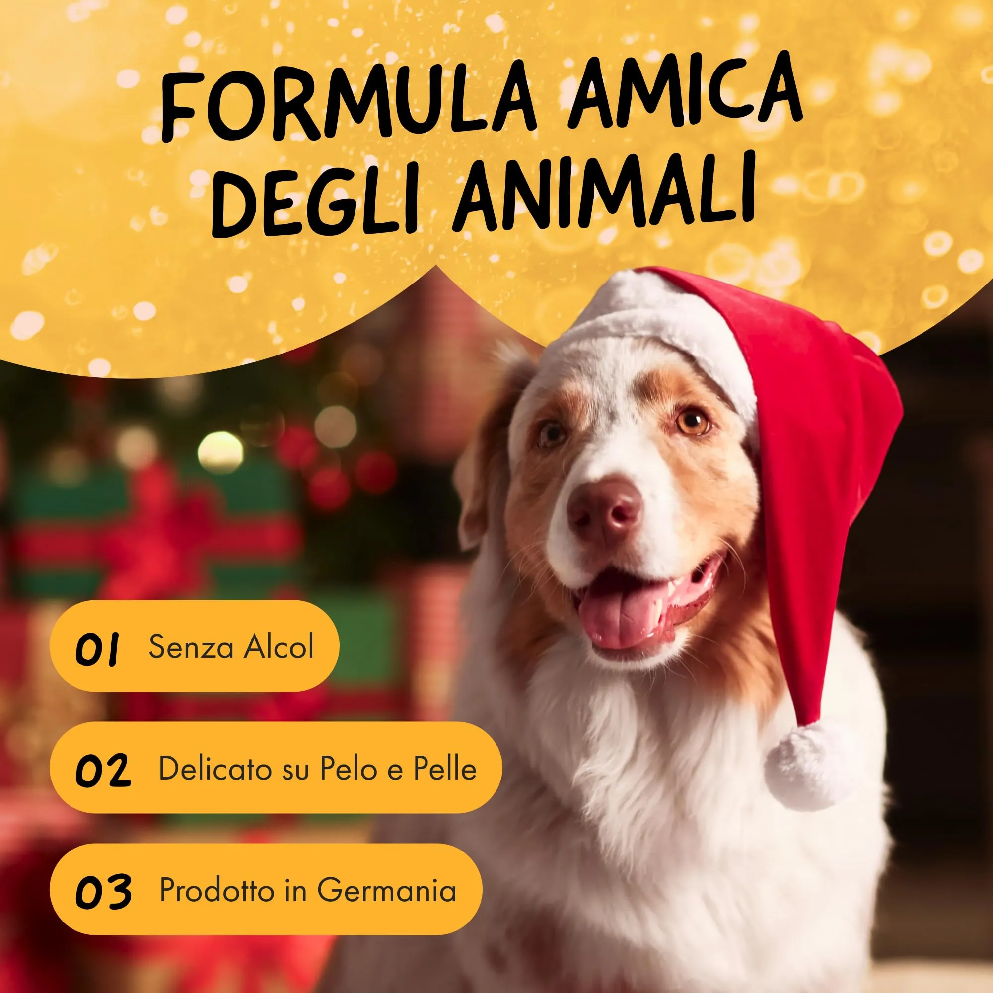 Belly Profumo di Natale per Cani Vaniglia & Cannella Spray Deodorante 100 ml - immagine 5