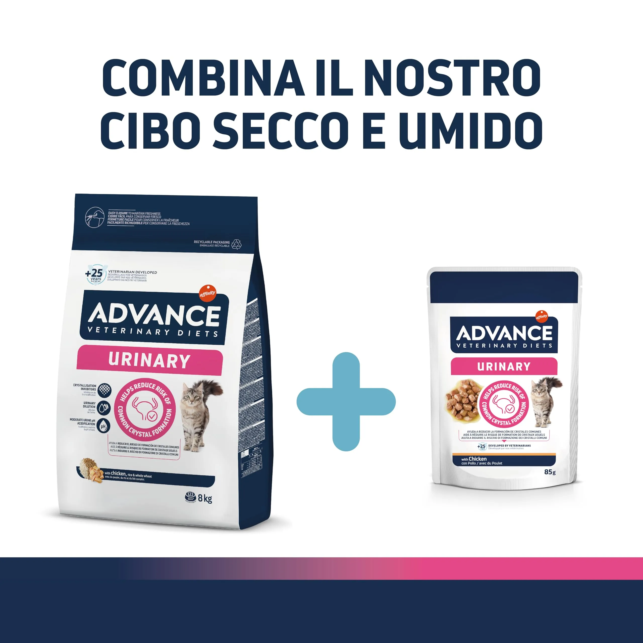 Affinity Advance Veterinary Diets Urinary Cat Food, 8kg - immagine 7