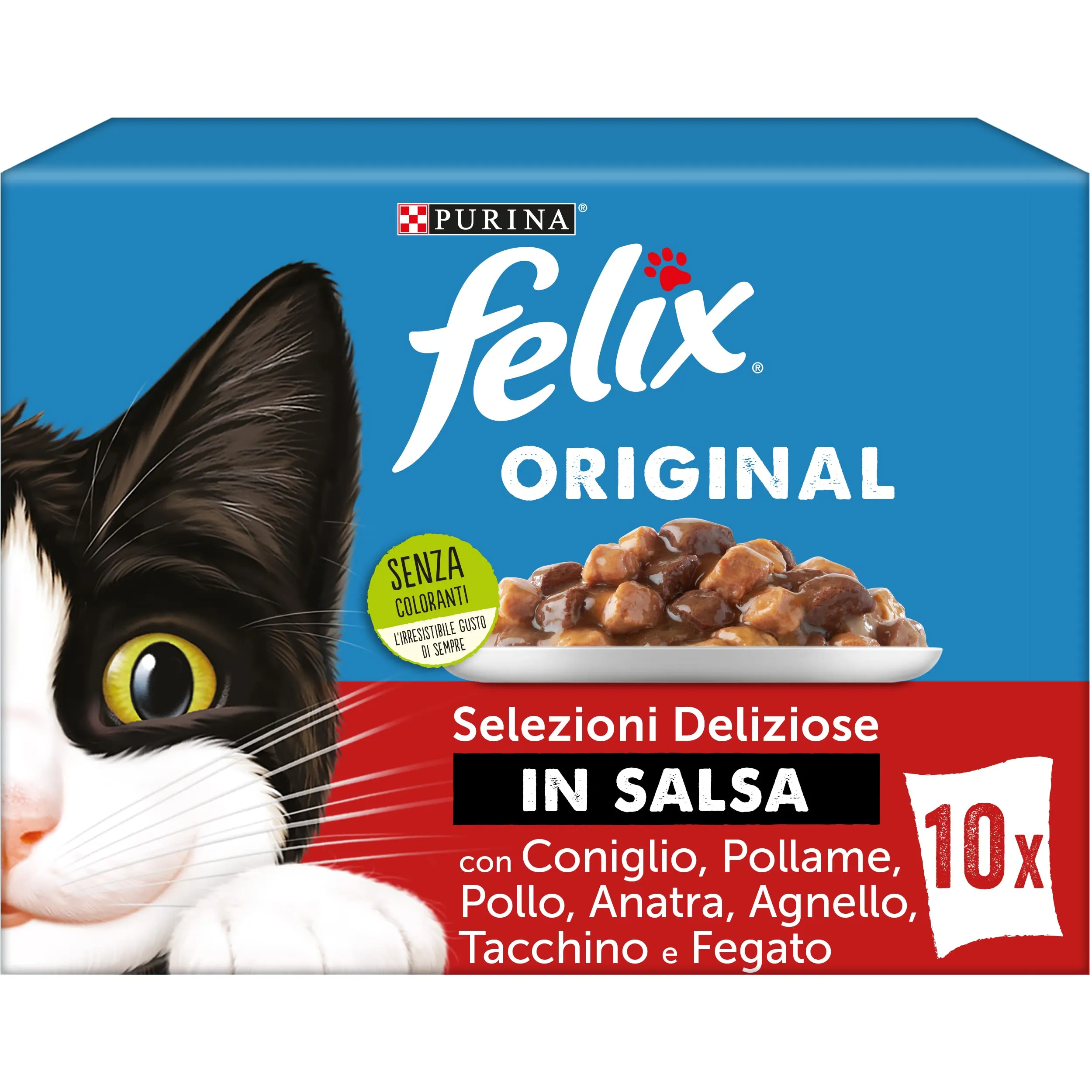 Felix Original Selezioni Deliziose in Salsa, 85 g (Confezione da 60) - immagine 2