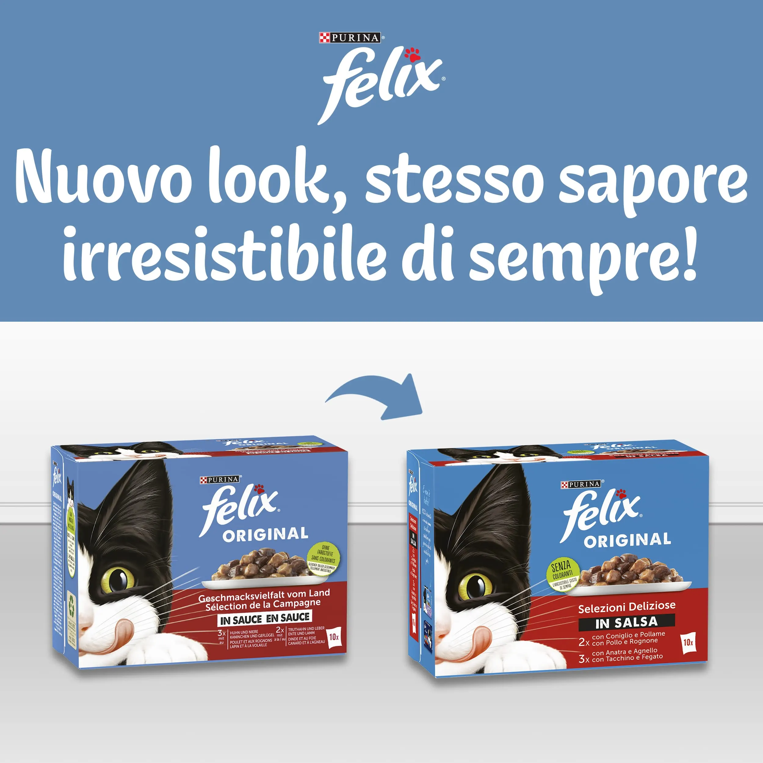 Felix Original Selezioni Deliziose in Salsa, 85 g (Confezione da 60) - immagine 9