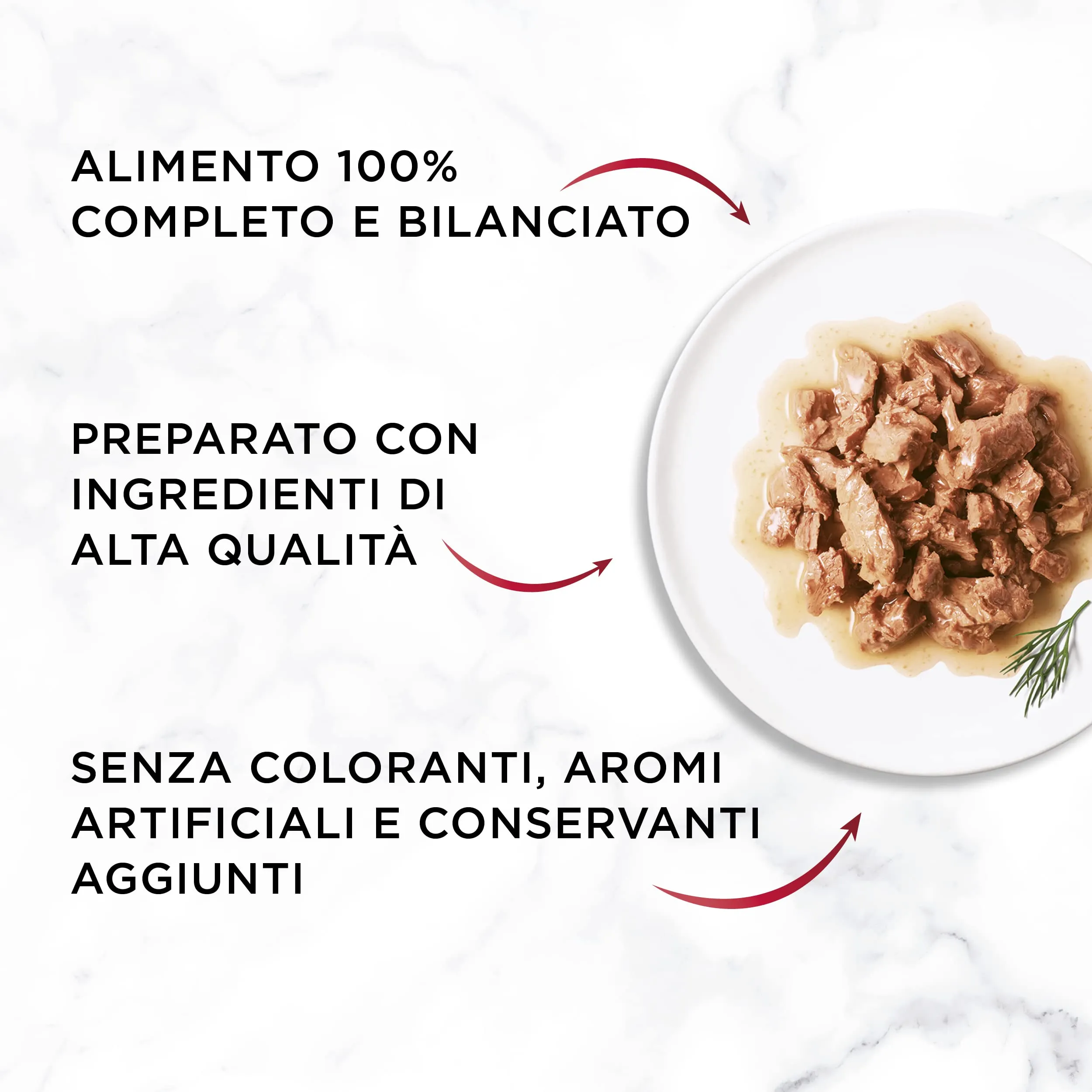 Gourmet Mon Petit Cibo Umido per Gatti Adulti, 48 Bustine da 50 g - immagine 3