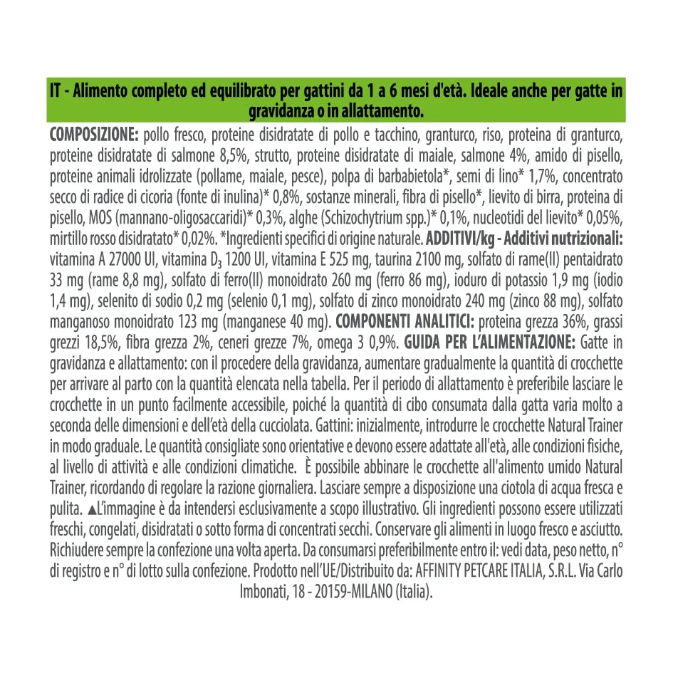 Trainer Kitten Cibo per Gattino con Salmone, 1-12 Mesi, 1.5 kg - immagine 7