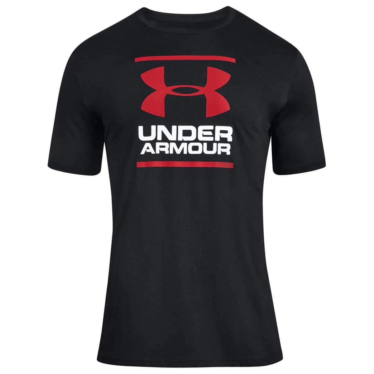 Under Armour GL Foundation Maglietta Manica Corta con Logo, Uomo, 001 Noir, XS - immagine 4