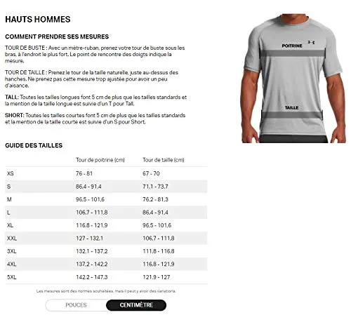 Under Armour Sportstyle Camicia a Maniche Corte da Uomo - Bianco/Nero - XXL Tall - immagine 9