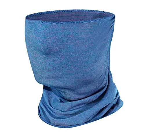 Boolavard Scaldacollo Sciarpa Maschera Viso Antivento e Traspirante, Blu Scuro - immagine 1