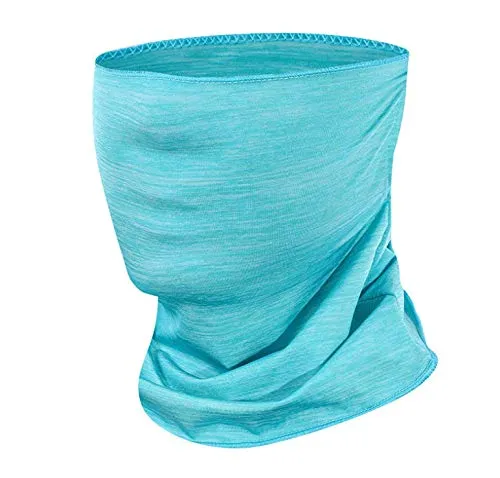 Boolavard Scaldacollo Sciarpa Maschera Visio Antivento e Traspirante (Azzurro) - immagine 1