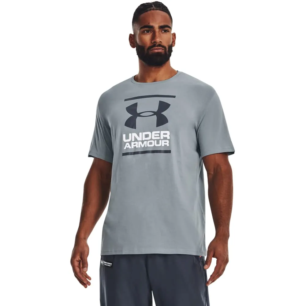 Under Armour Global Foundation T-Shirt Uomo - Blu Porto/Bianco, XS - immagine 1