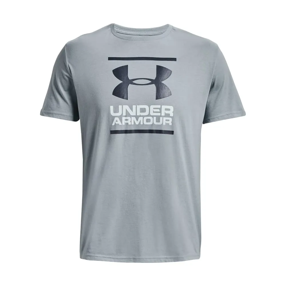 Under Armour Global Foundation T-Shirt Uomo - Blu Porto/Bianco, XS - immagine 3
