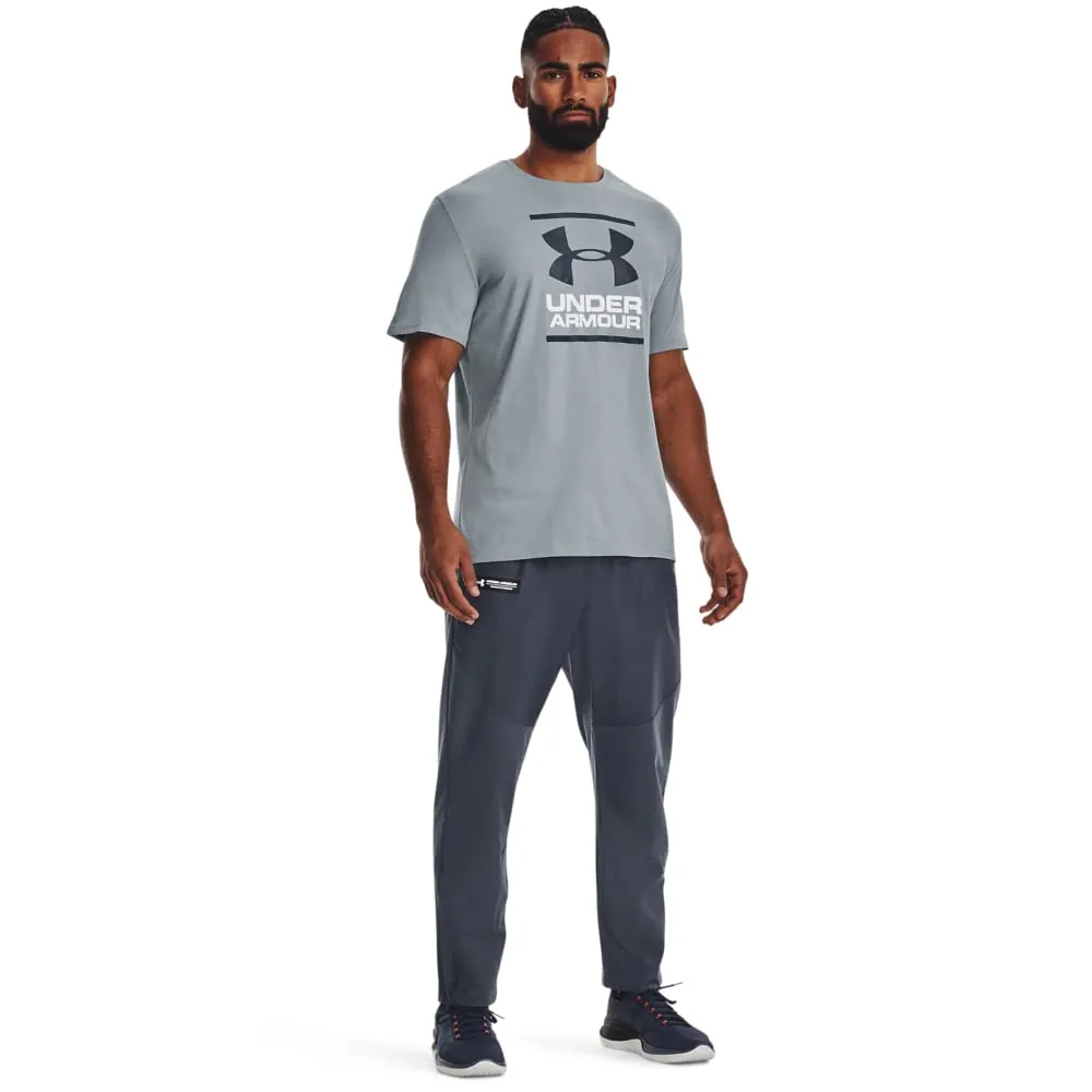 Under Armour Global Foundation T-Shirt Uomo - Blu Porto/Bianco, XS - immagine 5