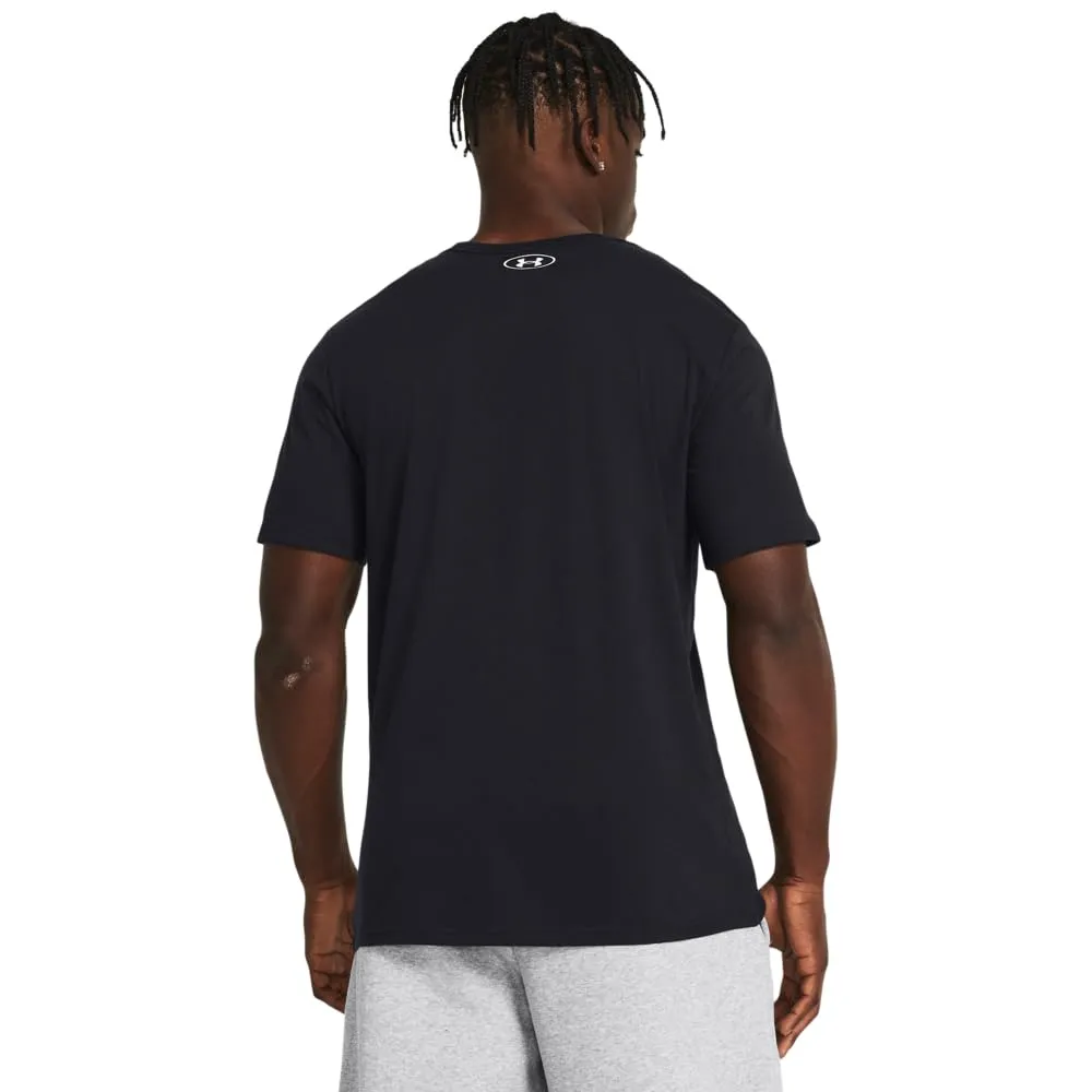 Under Armour Global Foundation Men's Short Sleeve T-Shirt - Nero/Rosso/Bianco - 3XL Tall - immagine 4