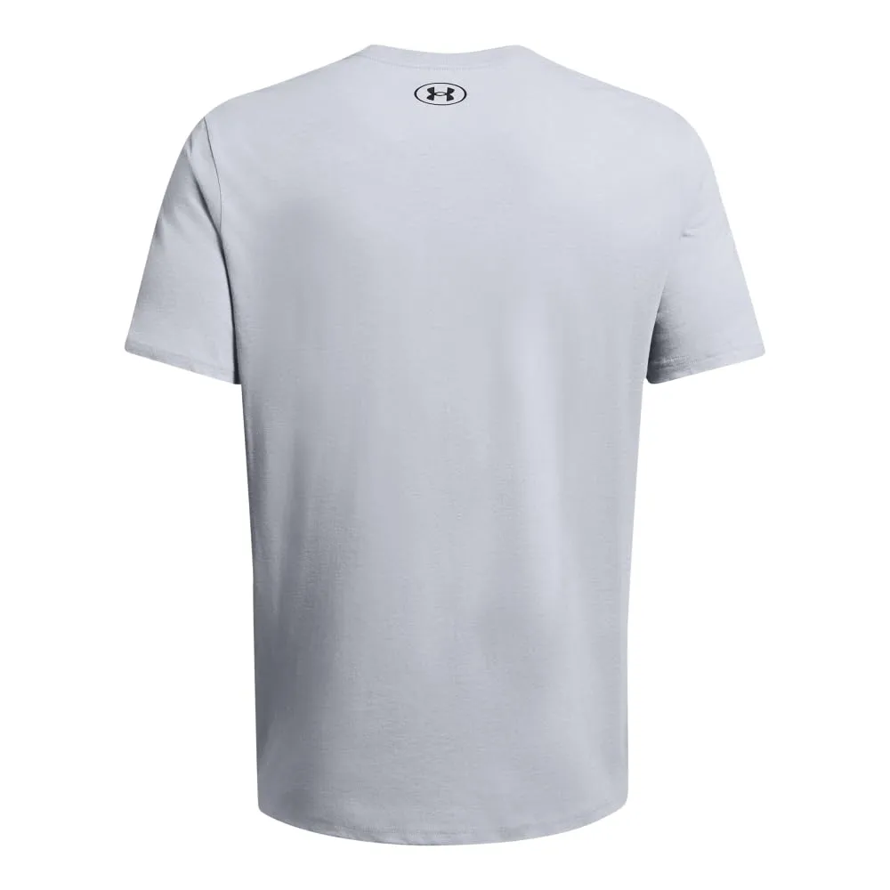 Under Armour Global Foundation Short Sleeve T-Shirt - Medium Grey Erica/Black - 4XL Tall - immagine 2