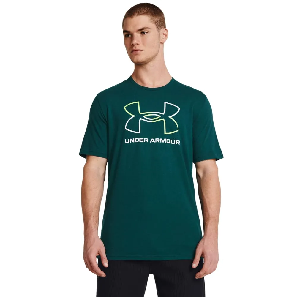 Under Armour GL Foundation Update Shortsleeve - Small - Hydro Teal/Bianco - immagine 1