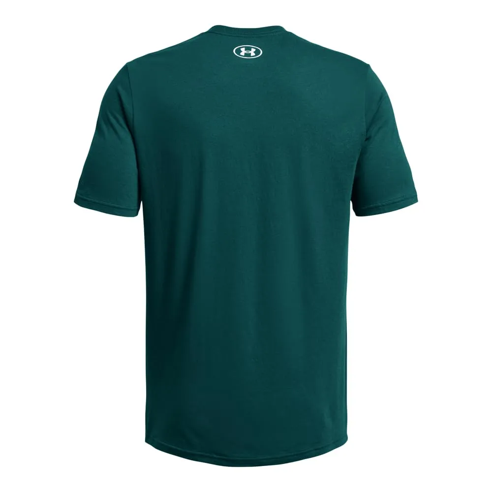 Under Armour GL Foundation Update Shortsleeve - Small - Hydro Teal/Bianco - immagine 4