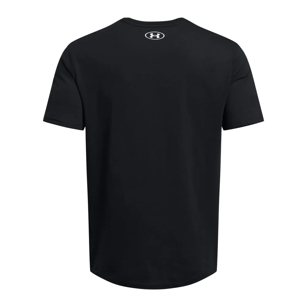 Under Armour Global Foundation Men's Short Sleeve T-Shirt - Nero/Rosso/Bianco, XS - immagine 2