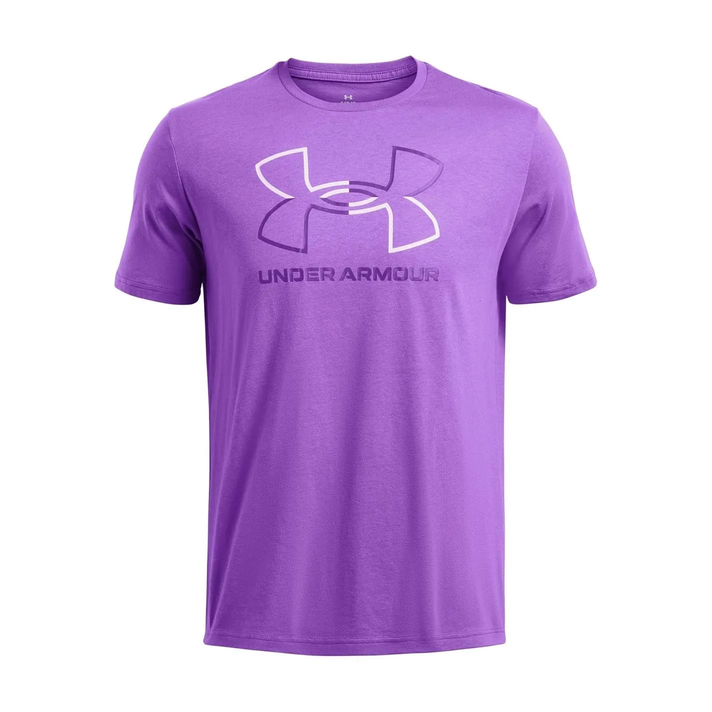 Under Armour Foundation Short Sleeve T-Shirt - Lilla, L - immagine 1