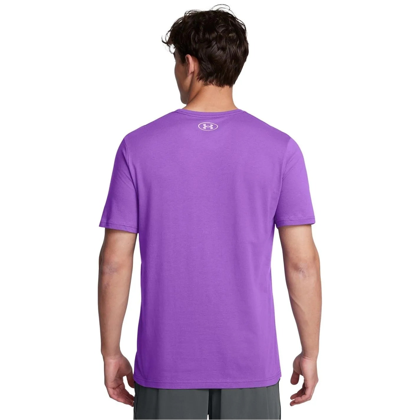 Under Armour Foundation Short Sleeve T-Shirt - Lilla, L - immagine 4