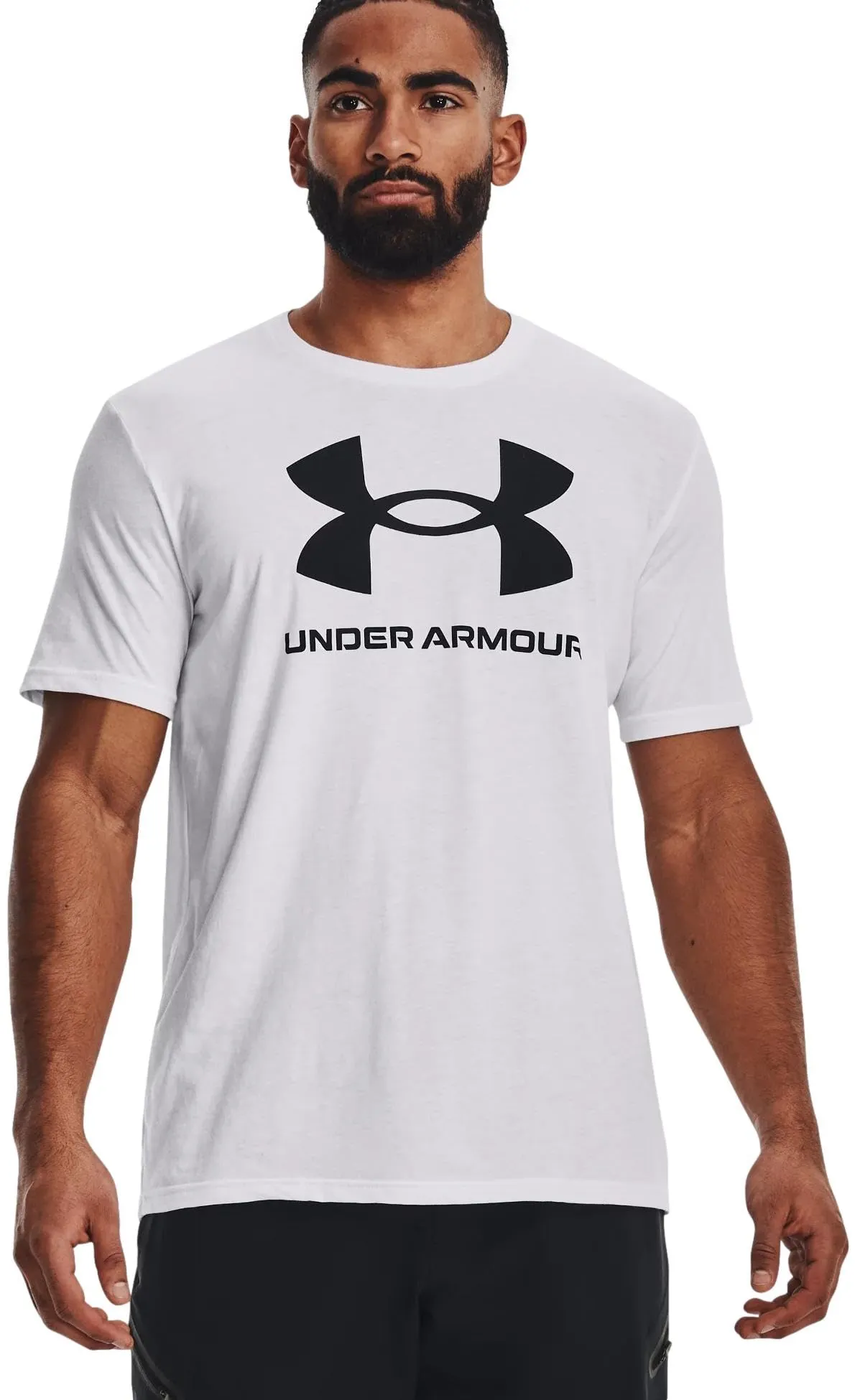 Under Armour Global Foundation Men's Short Sleeve T-Shirt, Bianco Ottico, L - immagine 4