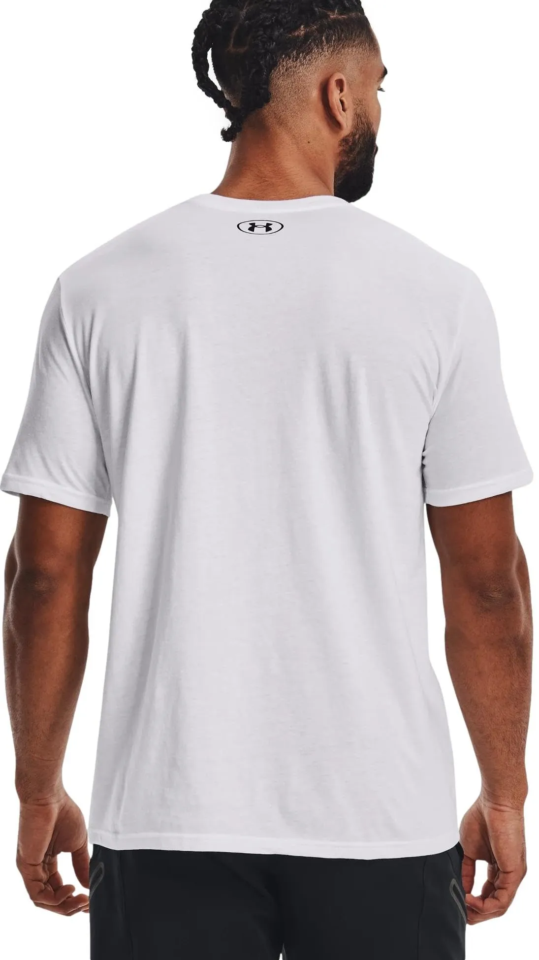 Under Armour Global Foundation Men's Short Sleeve T-Shirt, Bianco Ottico, L - immagine 5