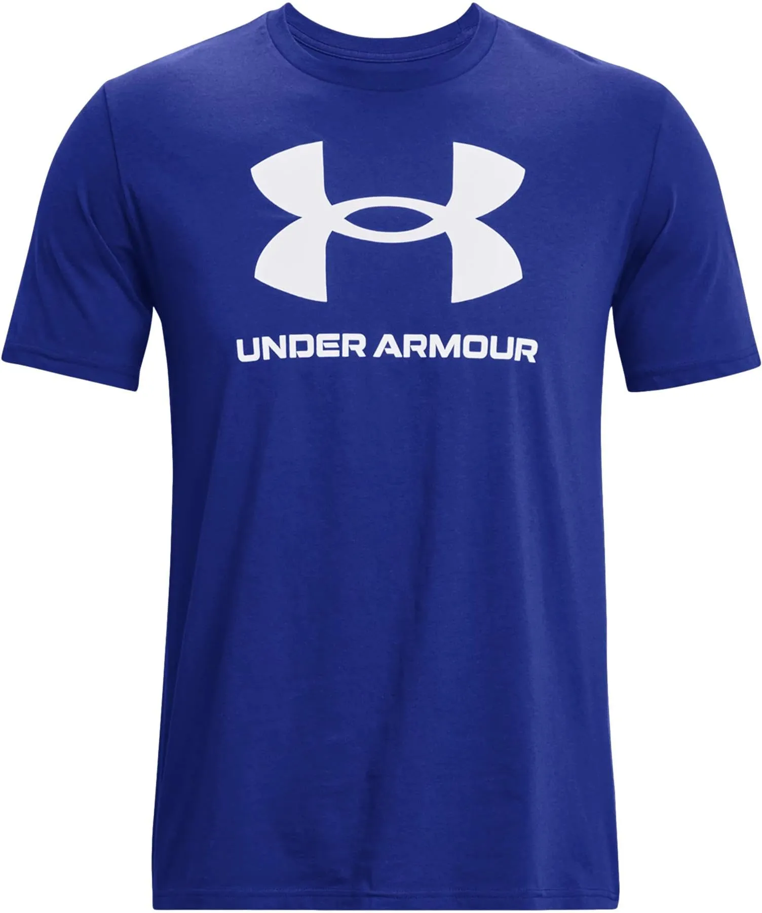 Under Armour Global Foundation T-shirt da uomo a maniche corte, XXL, Heritage Royal - immagine 1