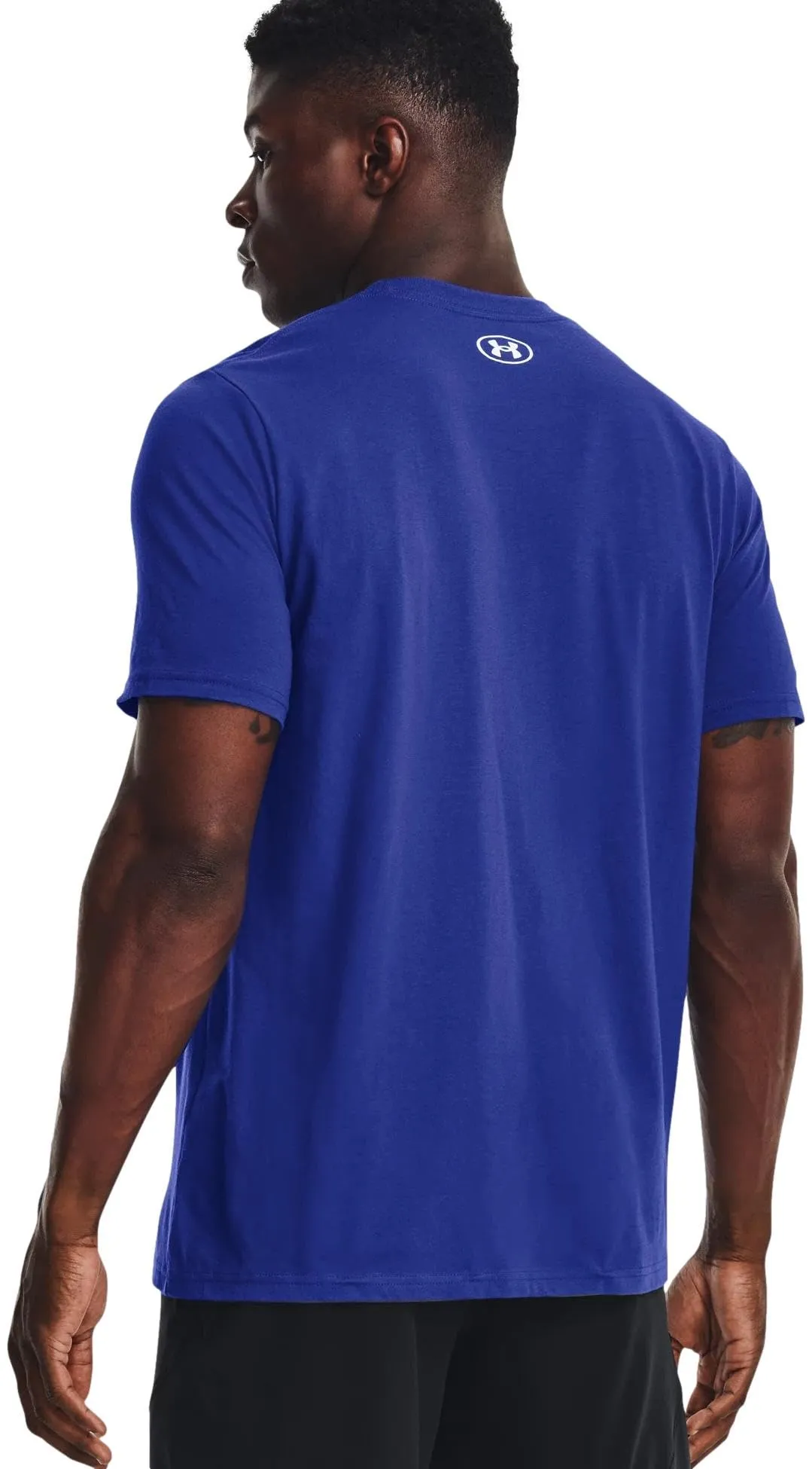Under Armour Global Foundation T-shirt da uomo a maniche corte, XXL, Heritage Royal - immagine 5