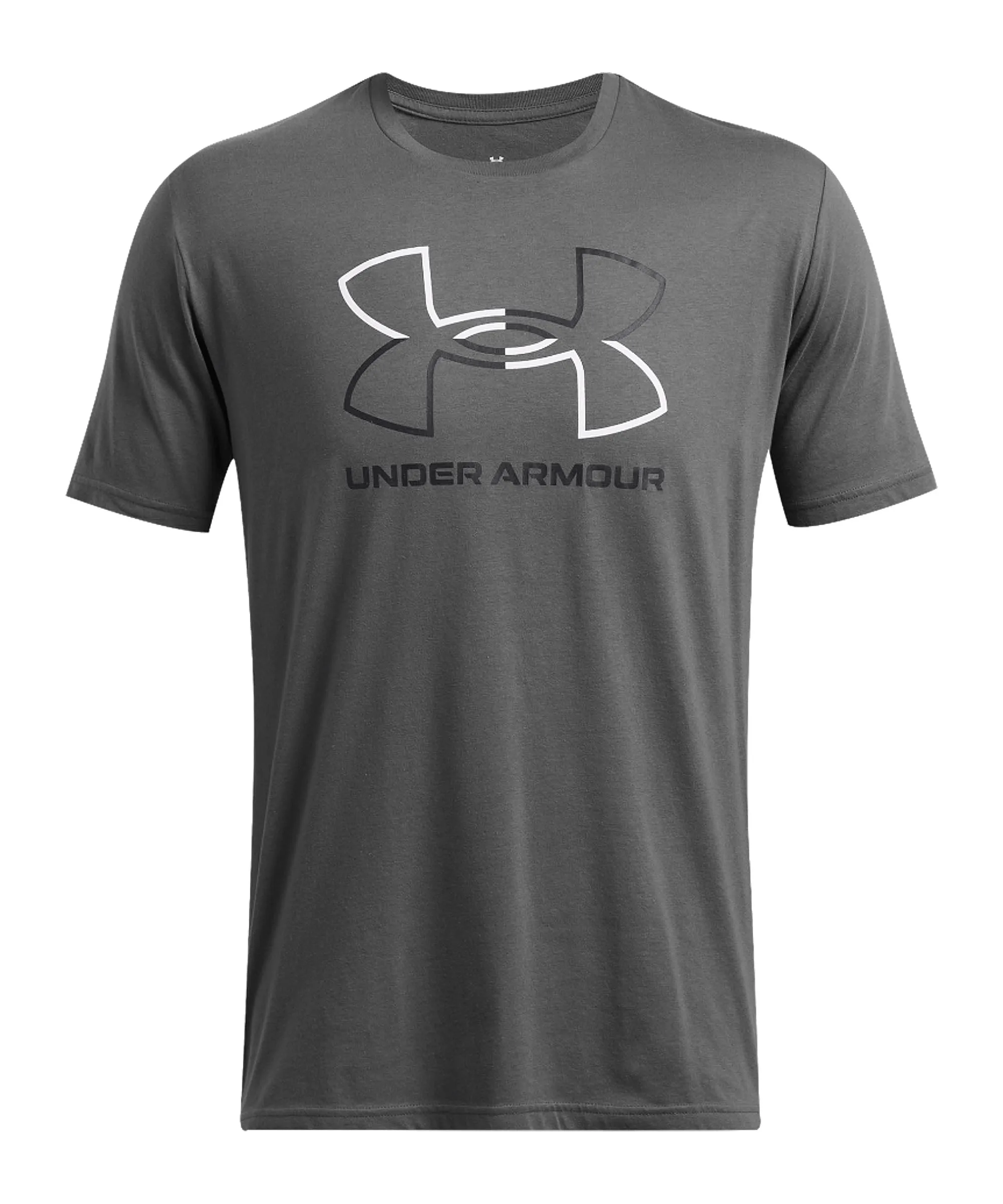 Under Armour Men's Global Foundation Short Sleeve T-Shirt - Castlerock/Black, 4XL-T - immagine 1